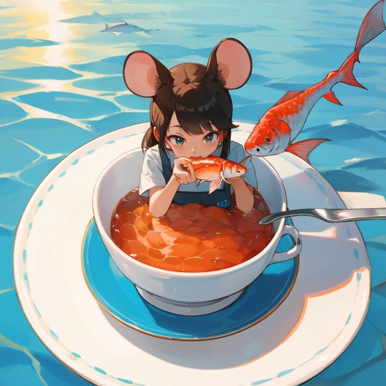 mouse girl eatin e2d33.jpg