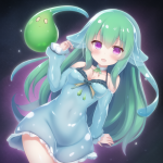 A slime girl similar to Melona from queen's blade s-3867622529.png